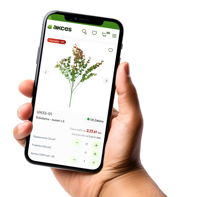 Panel B2B na telefonie